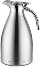 Caraffa Termica,Thermos 2 Litri,In Acciaio Inox 304 Brocca/Thermos a Doppia Pare