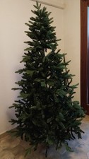 BIZZOTTO - Albero di Natale Realistico. Modello Lagorai in PE 210 cm, 1174 Rami.