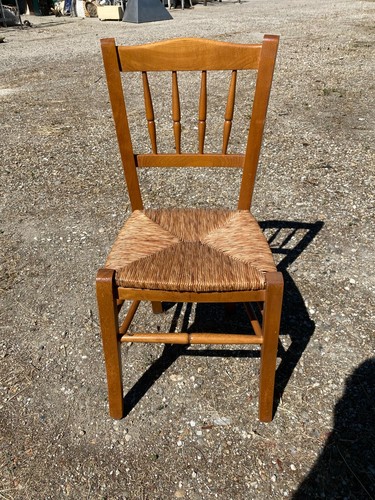 Sedie rustiche vintage con - vintage,