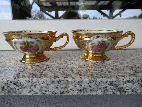 Tasses doré couple - ,