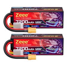 2x Zeee 4S Lipo Battery