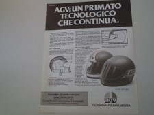 advertising Pubblicità 1980 CASCO HELMET AGV X-3000 S - CX 2000
