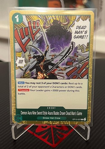 One piece tcg op12 - one, /