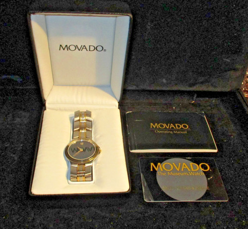 Orologio swiss movado museum - movado,
