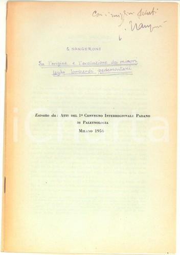 1956 giuseppe nangeroni - 1956, su