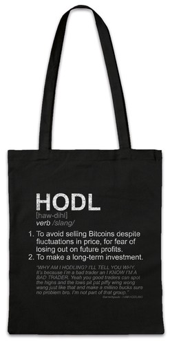 Borsa tessuto hodl - in,
