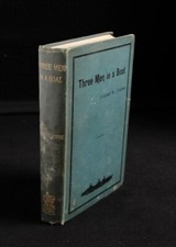 Three Men In A Boat By Jerome K. Jerome. 1st Ed 2nd State 1889. (G)