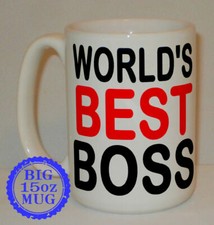 Tazza World's Best Boss Big 15