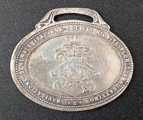 Medaglia società navigazione - medaglia,