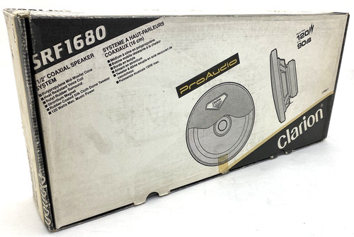 Clarion pro srf 1680 - pro, srf-1680
