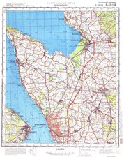 Mappa topografica militare