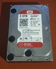 HARD DISK 3.5" 2TB 2000 GB WD RED WD20EFRX 64MB HARD DISK NAS WESTERN HD DESKTOP