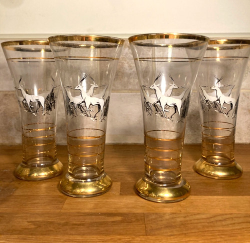 Bicchieri pilsner vintage - , mcm