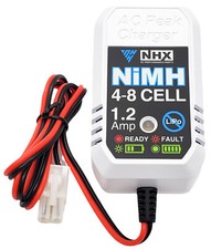 Caricabatteria NHX RC ezWall 4-8S NIMH AC Peak con spina Tamiya da 4,8 a 14,4 V