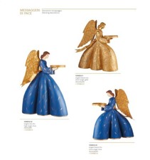 Angelo in resina e metallo