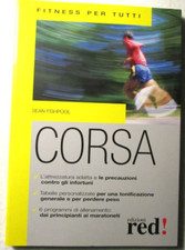 Libro Corsa Sean Fishpool Fitness per tutti Red edizioni Running Manuale __FF