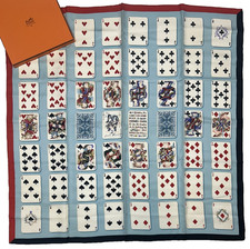 Sciarpa Hermes 90 carte da