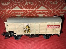 Märklin H0 325 vagone birra in ghisa "Gambrinus", avorio, 1° Versione 1947, in confezione originale