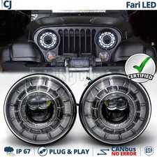 Fari LED 7'' per Jeep CJ