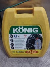 CATENE DA NEVE KONIG (König) No Problem-MOD. T2-cavo flessibile-montaggio facile
