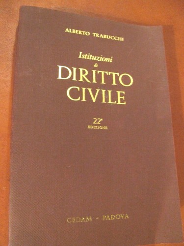 Istituzioni diritto civile - istituzioni, di