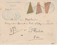 MADAGASCAR - 3 DEMI TIMBRE SUR