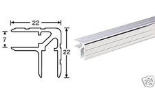 ANGOLARE DOPPIO IN ALLUMINIO
