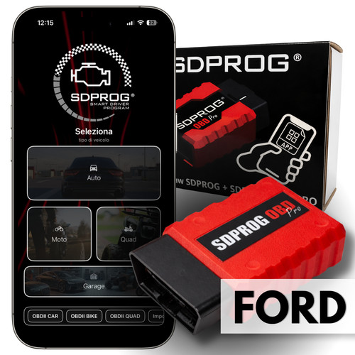 Kit diagnostico ford - kit, sdprog