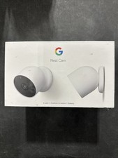 Google Nest Cam Batteria Interno ed Esterno Smart Home Security Confezione da 2 pezzi.