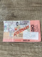 Atalanta-Roma biglietto/ticket