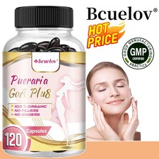 Capsules de Pueraria Mirifica-500 mg-Pour une silhouette plus ronde-120 capsules