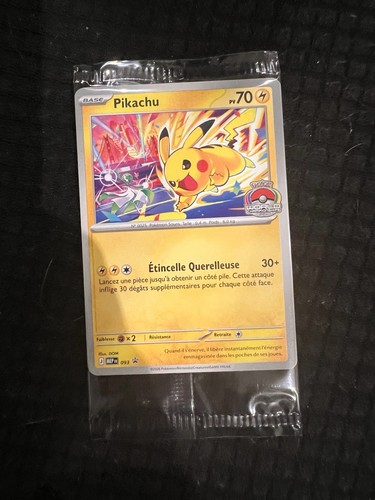 Carte pokémon pikachu - mep, 093