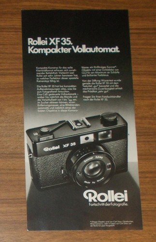 Rara pubblicità rollei 35 - rara,