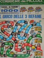 IL GIOCO DELLE TRE BEFANE-CORRIERE DEI PICCOLI N.2 DEL 10/01/1971-RACC.JACOVITTI
