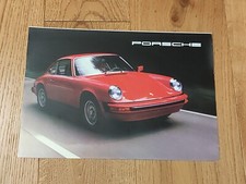 Porsche 911 Turbo 1977  brochure dépliant  catalogue Opuscolo 