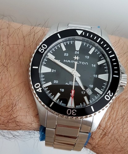 Hamilton khaki navy scuba auto - navy,