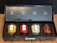 Voluspa Japonica Collection Set di 4 candele con piedistallo 2,5 oz/ea. Bougie