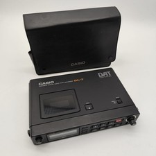 LETTORE DAT CASIO DIGITAL AUDIO TAPE RECORDER DA-7 FUNZIONANTE DAT CASSETTE