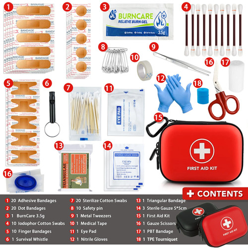 Kit pronto soccorso 103 pezzi - pronto,
