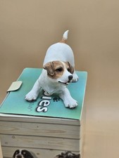 Statuina cucciolo Jack Russell