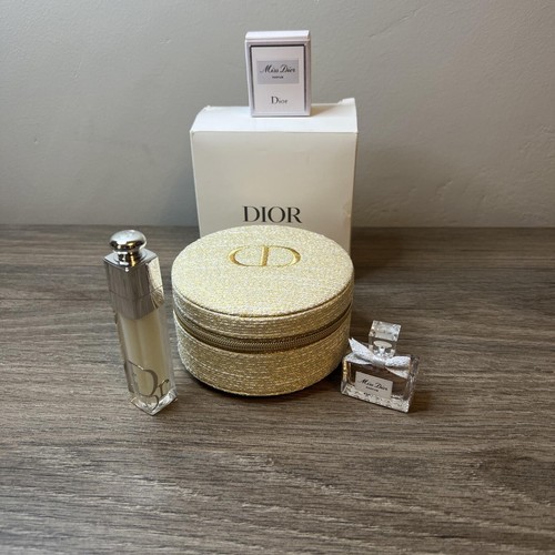 Dior gold trousse pouch - gold,
