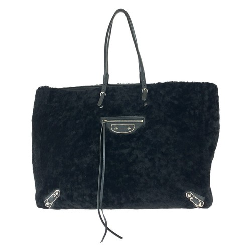 Balenciaga papier leather tote - papier,