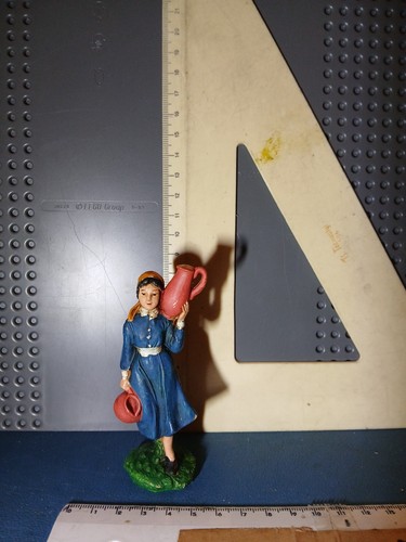 Personaggio presepe vintage - personaggio,