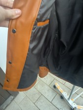 giacca ecopelle uomo Zara Taglia L Mai Usata Ecopelle