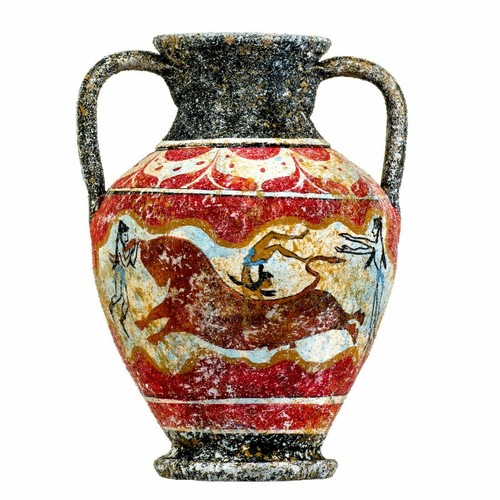 Antica anfora minoica greca