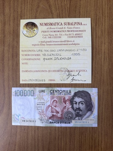 Repubblica lire 100000 - repubblica,