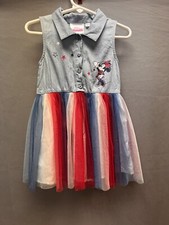 Abito tutù denim Disney Jr