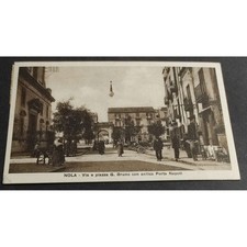 Cartolina Nola - Via e Piazza