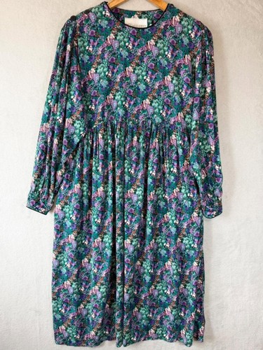 Maxi abito floreale - , vintage
