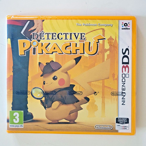 Détective pikachu jeu - détective,